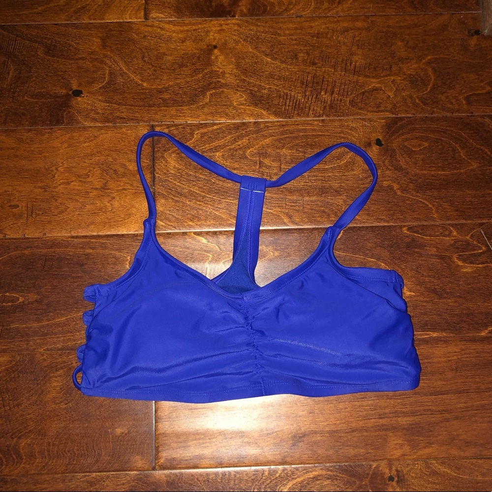 FWP Blue Bikini With SUPER CUTE Back Cutouts
